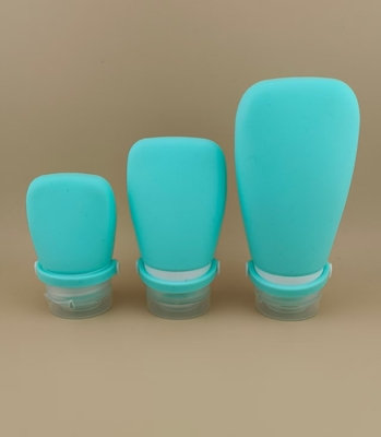 Contenitore di ricarica Bottiglie di viaggio in silicone K1400 per la cura della pelle