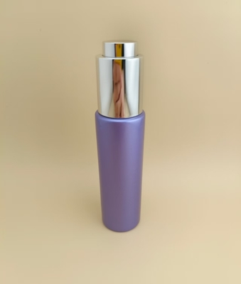 Design delicato viola liscio rotondo lungo flacone contagocce K-GBL30 per essenza