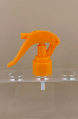 Mini spruzzatore a grilletto in plastica arancione per parrucchieri