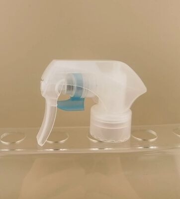 Mini spruzzatore a grilletto a molla esterna in PP di alta qualità 24/28/410 profumo di deodorante per ambienti in plastica trasparente nero blu per prodotti chimici per animali domestici