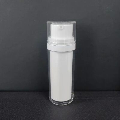 Confezione di bottiglia di lozione per cosmetici di lusso 30ml con vasetto di vetro per crema per viso vuoto su misura con pompa