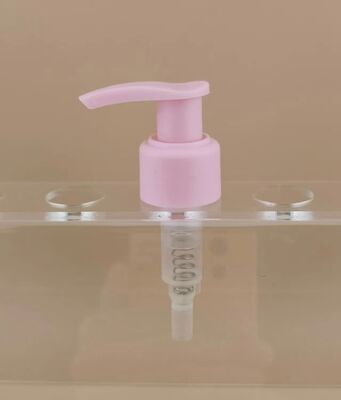 Pompa di lozione rosa a serratura sinistra-destra per cosmetici femminili