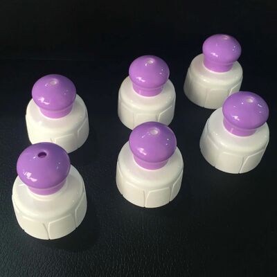 24/410 28/410 Chiusura liscia Bottiglia per sport acquatici di plastica con tappo a spinta