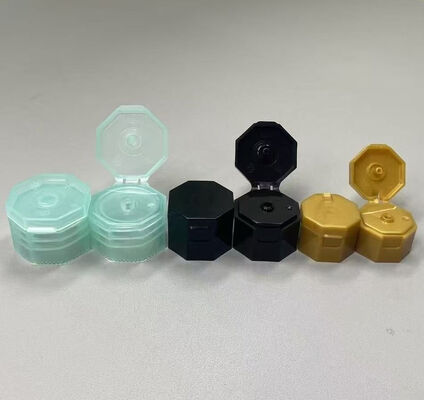 Forma ottagonale 24mm Flip Top Caps Plastica Forma Speciale Snap Caps