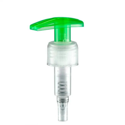 Pompa di lozione bianca limpida Dispensatore di sapone liquido Pompa di lozione di plastica