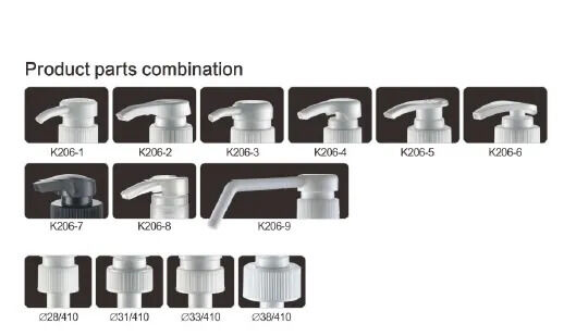 Pompa di lozione K206-1 Dispenser
