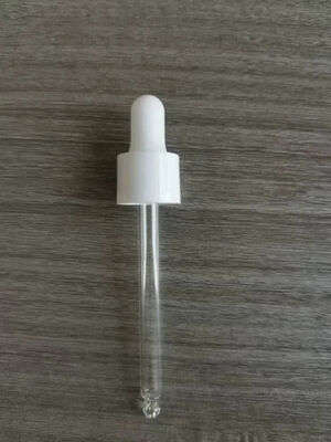 10ml 20ml 30ml 50ml Bollino bianco con tubo lungo per cosmetici a base di olio