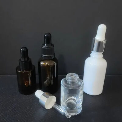 Fornitore di alta qualità Amber Clear Boston 2 oz bottiglia di olio essenziale in vetro con gocciolante 60 ml per siero
