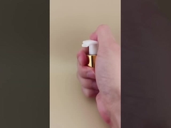 Pompa di lozione dorata Blocco sinistro-destra K204-2 per bottiglie per la cura della pelle personalizzate