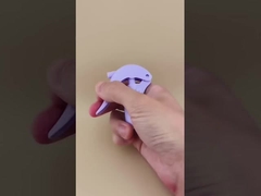 Spruzzatore mini in plastica viola chiaro K604-1 per bottiglie e parrucchieri