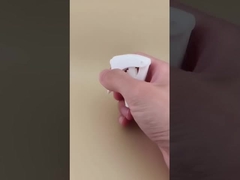 Mini spruzzatore di trigger in plastica bianca K601-2 per parrucchieri