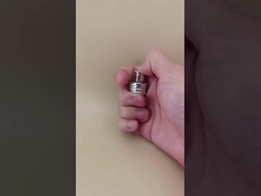 Buttone di alluminio d'argento personalizzato per perfume