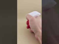 PP Plastico bianco sparatutto pompa spruzzatore pulsante rosso K101-8 per l'industria chimica