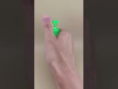 Pompa di lozione a vite a grande uscita verde K206-6 per shampoo