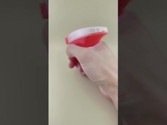 Spruzzatore a pompa a grilletto colore rosso e trasparente K101-6 Materiale PP Plastica Possibile CRC