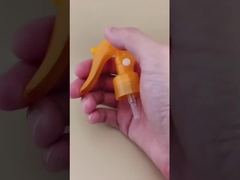 Spruzzatore a grilletto mini arancione personalizzato in plastica PP K602-2 per pulizia domestica