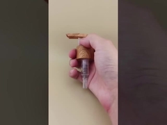 Pompa per lozioni Pompa di plastica per la distribuzione di cereali in legno Pompa K1104 per bottiglie