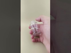 Nuovo design Bottiglia di vetro liscia e trasparente a cambiamento graduale per essenza