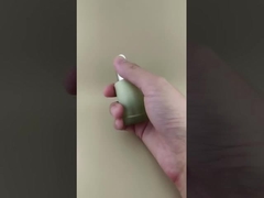 Nuovo design Flacone contagocce scanalato verde a cambiamento graduale K-GBL30 per essenze