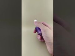 Nuovo design trasparente con cambio graduale viola chiaro flacone contagocce liscio K-GBL30 per essenza