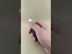 Nuovo Disegno Bottiglia a goccia trasparente marrone liscia K-GBL30 per Essence