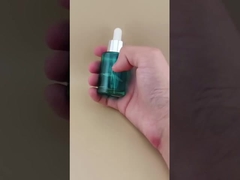 Nuovo design trasparente ciano liscio flacone contagocce K-GBL30 per essenza