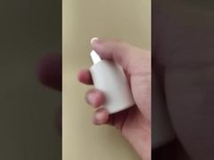 Nuovo disegno Bottiglia gocciolante bianca opaca K-GBL30 per Essence