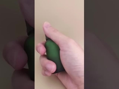 Design delicato bottiglia di vetro verde scuro trasparente per essenza