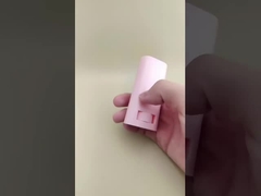 Imballaggi di balsamo per labbra rosa liscio per rossetti