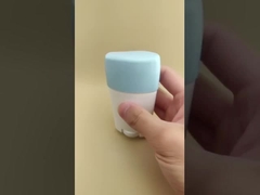 Confezione di balsamo labbra bianco grande e liscio con coperchio blu 2308 per rossetti