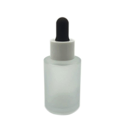 Il contagoccia bianco glassato dell'olio essenziale imbottiglia K1004 non tossico 15ml 30ml