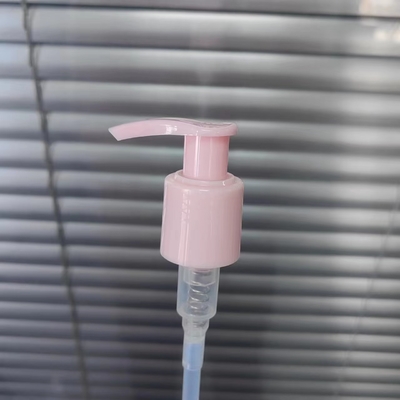 Pompa rosa 24/410 dell'erogatore della lozione della serratura della clip 28/410 di primavera interna per sciampo
