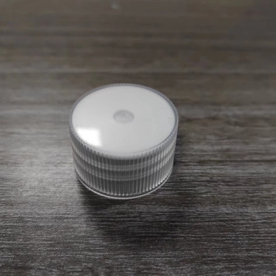 Tappo in plastica PP liquido chimico con foro di sfiato 28/410