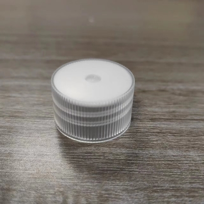 Tappo in plastica PP liquido chimico con foro di sfiato 28/410