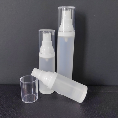 Dispenser a controllo vuoto in PP ABS AS in bianco nero trasparente