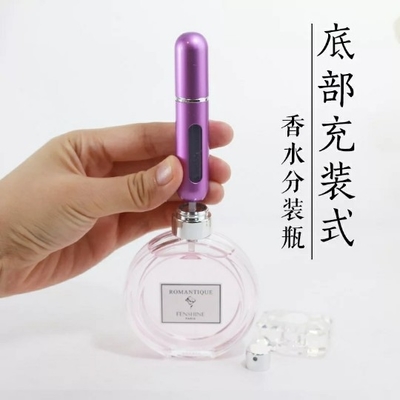 Branding semplificato con la pompa di profumo bianca