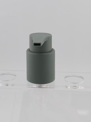 28/410 Pompa di lozione per bottiglia a grappolo di plastica verde opaco