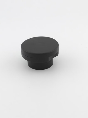 Capo Flip Top 24-410 in plastica nero da 24 mm per bottiglia