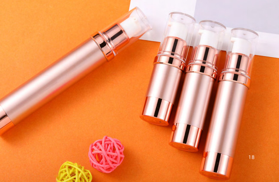 15 ml Bottine di pompa senza aria ghiacciate Pompa di lozione di plastica Contenitore di viaggio a vuoto