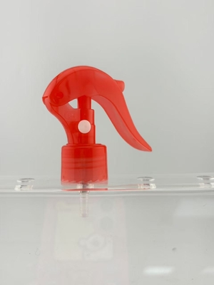 Utilizzo per la cura personale Mini scatenatore di plastica per imballaggi cosmetici rossi