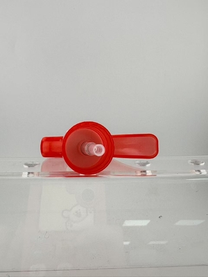 Utilizzo per la cura personale Mini scatenatore di plastica per imballaggi cosmetici rossi