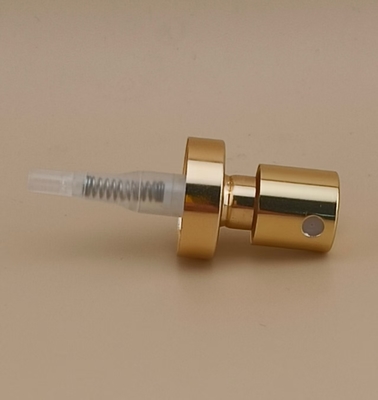 Buttone di alluminio d'oro spruzzatore di crimp fine grande alloggiamento K402-1 per profumo