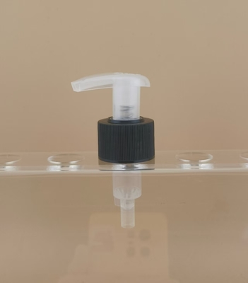 Pompa di lozione in plastica nera K202-1 in plastica sinistra-destra per bottiglie cosmetiche