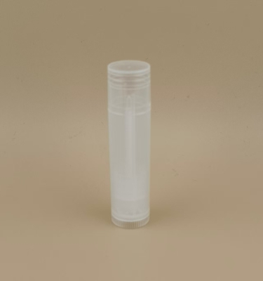 Small Ribbed Clear Lip Balm Packaging for Lipsticks