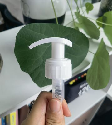 Erogatore per lozione con molla 316SS, corpo bianco, collo 24/28, portata K202-5