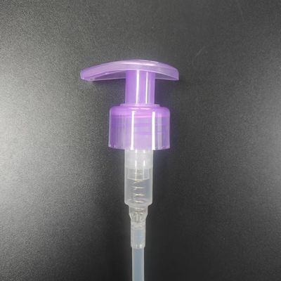Erogatore per lozione trasparente viola, a prova di fuoriuscita, 1,20 - 1,50 ml/T