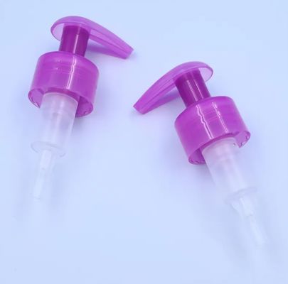 Erogatore per lozione trasparente viola, a prova di fuoriuscita, 1,20 - 1,50 ml/T