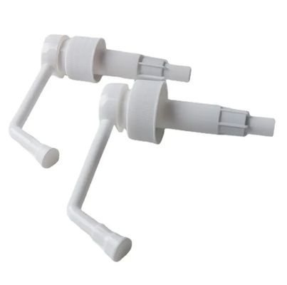 Pompa di distribuzione di lozione bianca senza versamento K207-3 a misura con ugello lungo e impermeabile