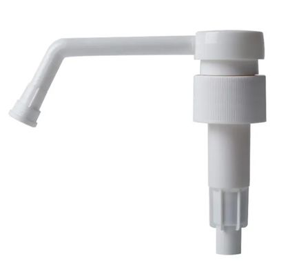 Pompa di distribuzione di lozione bianca senza versamento K207-3 a misura con ugello lungo e impermeabile