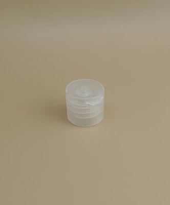 Cappuccio di plastica rotondo e trasparente per bottiglie cosmetiche
